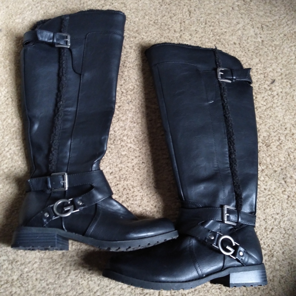 Guess knee high boots